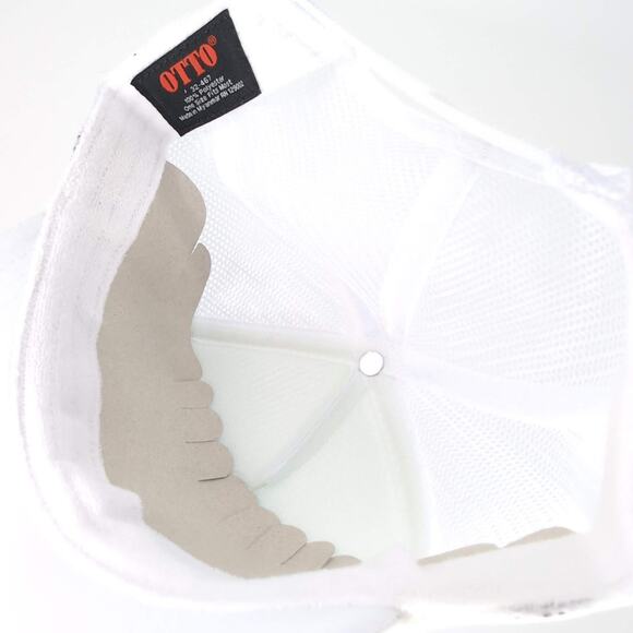 Microdosed. jeng White Otto World Famous Foam Front Trucker Hat Baseball Cap NEW - Picture 13 of 16